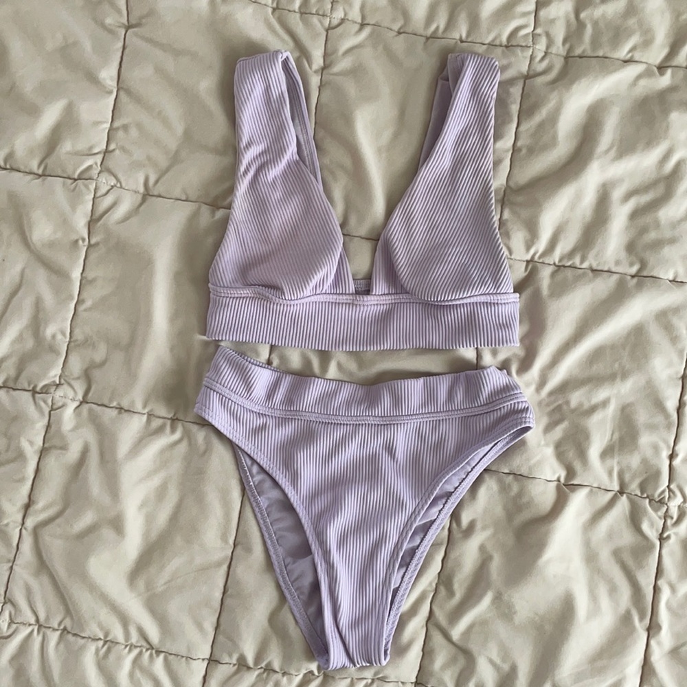 Billabong Sand Dunes Bikini Set in lilac